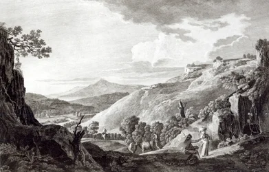Tarquinia és Corneto kilátása
